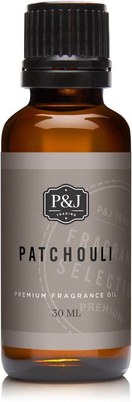 P&J Trading Fragrance Oil | Patchouli Oil 30ml - Candle Scents for Candle Making, Freshie Scents, Soap Making Supplies, Diffuser Oil Scents PJTrading