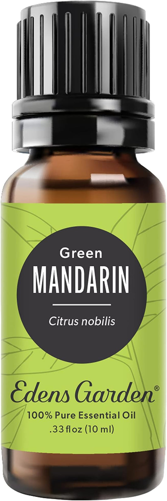 Edens Garden Mandarin- Green Essential Oil- 100% Pure Premium Grade, Undiluted, Natural, Therapeutic, Aromatherapy, The Best for Diffuser, Candle, Humidifiers, Kid Safe 10 ml (.33 fl oz) EdensGarden