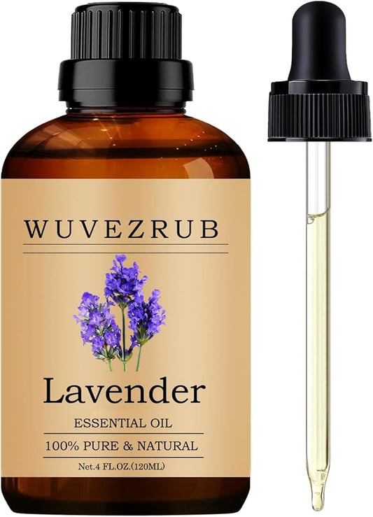 Lavender Essential Oils, 120ML Pure and Natural Essential Oil for Aromatherapy Diffuser - Lavender /4 Fl Oz - Bloomnest
