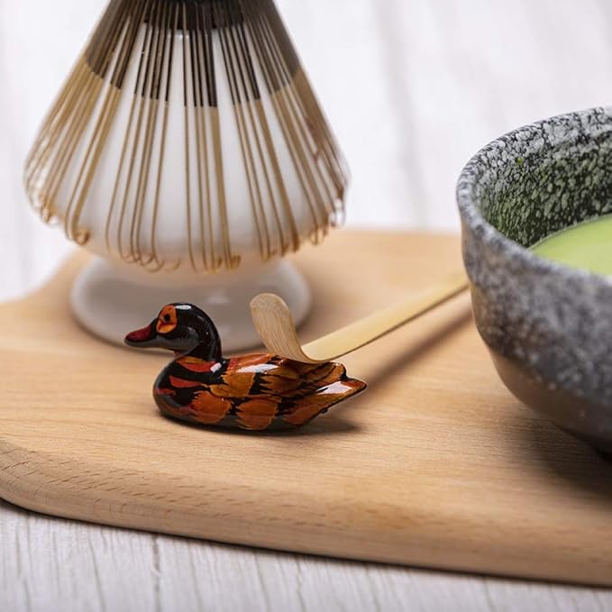 Bamboo Matcha Tea Whisk Set (Chasen) Matcha Bowl (Chawan) Bamboo Scoop (Chashaku) Ceramic Whisk Holder Handmade Matcha Ceremony Starter Kit For Traditional Japanese Tea Ceremony (7 Pcs). - Bloomnest