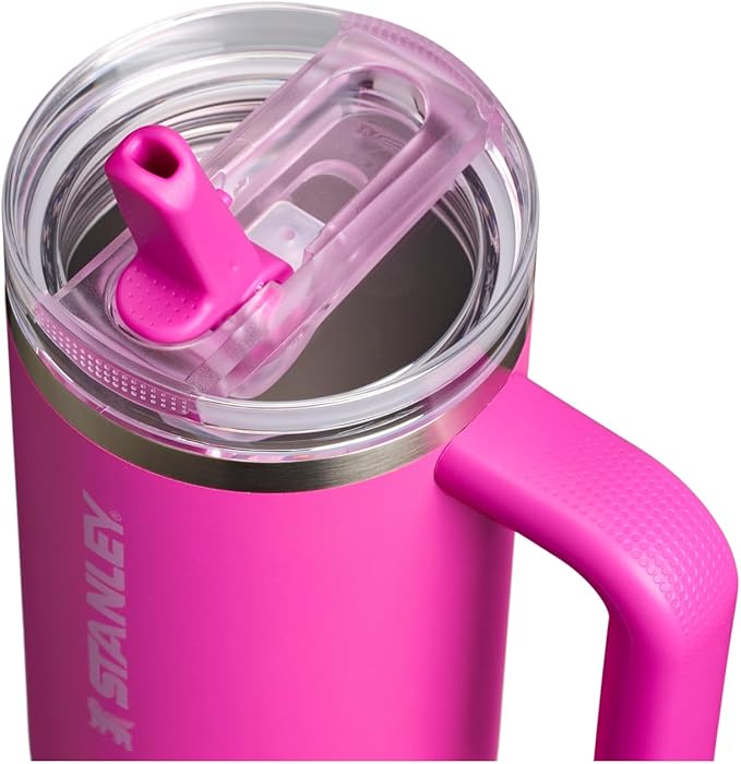 STANLEY Quencher ProTour Flip Straw Tumbler with Leakproof Lid | Built-In Straw & Handle | Cupholder Compatible for Travel | Insulated Stainless Steel Cup | BPA-Free