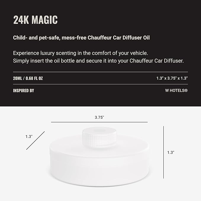 Hotel Collection Car Diffuser Oil (24K Magic) - Bloomnest