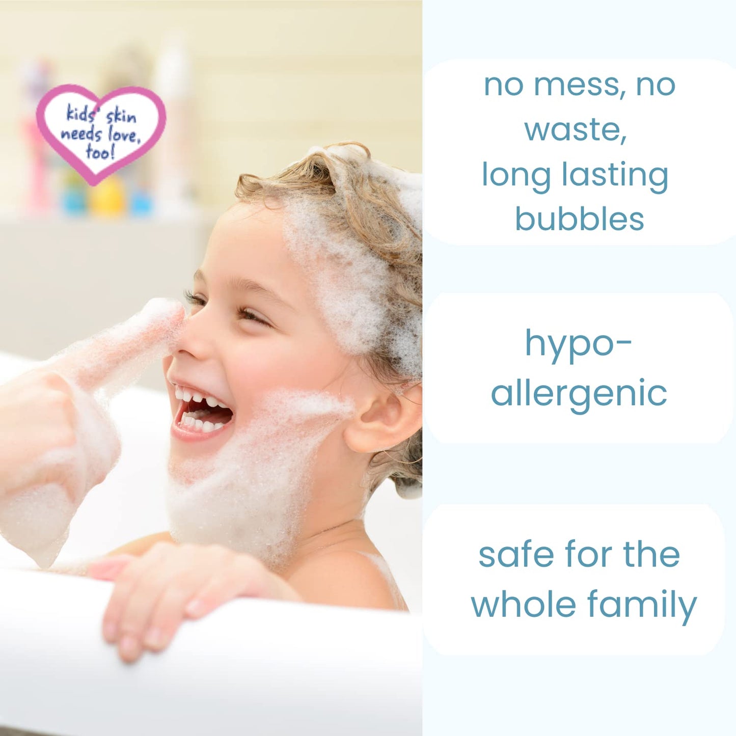 TruKid Bubble Podz Bubble Bath for Kids, Toddlers, & Babies, Tear Free Gentle & Refreshing Bath Bomb for Sensitive Skin with Natural Moisturizers, Non-Toxic, pH Balanced, Strawberry Scent (60 Podz)