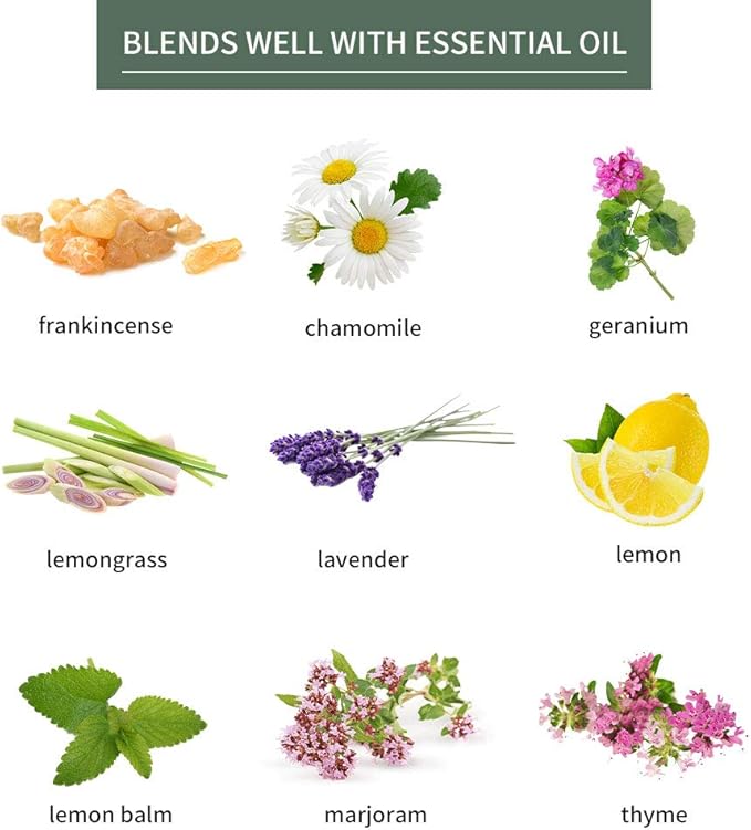 Sedbuwza Eucalyptus Essential Oil, Pure Organic Eucalyptus Fragrance Oil for Diffuser, Humidifier, Soap, Candle, Perfume Sedbuwza
