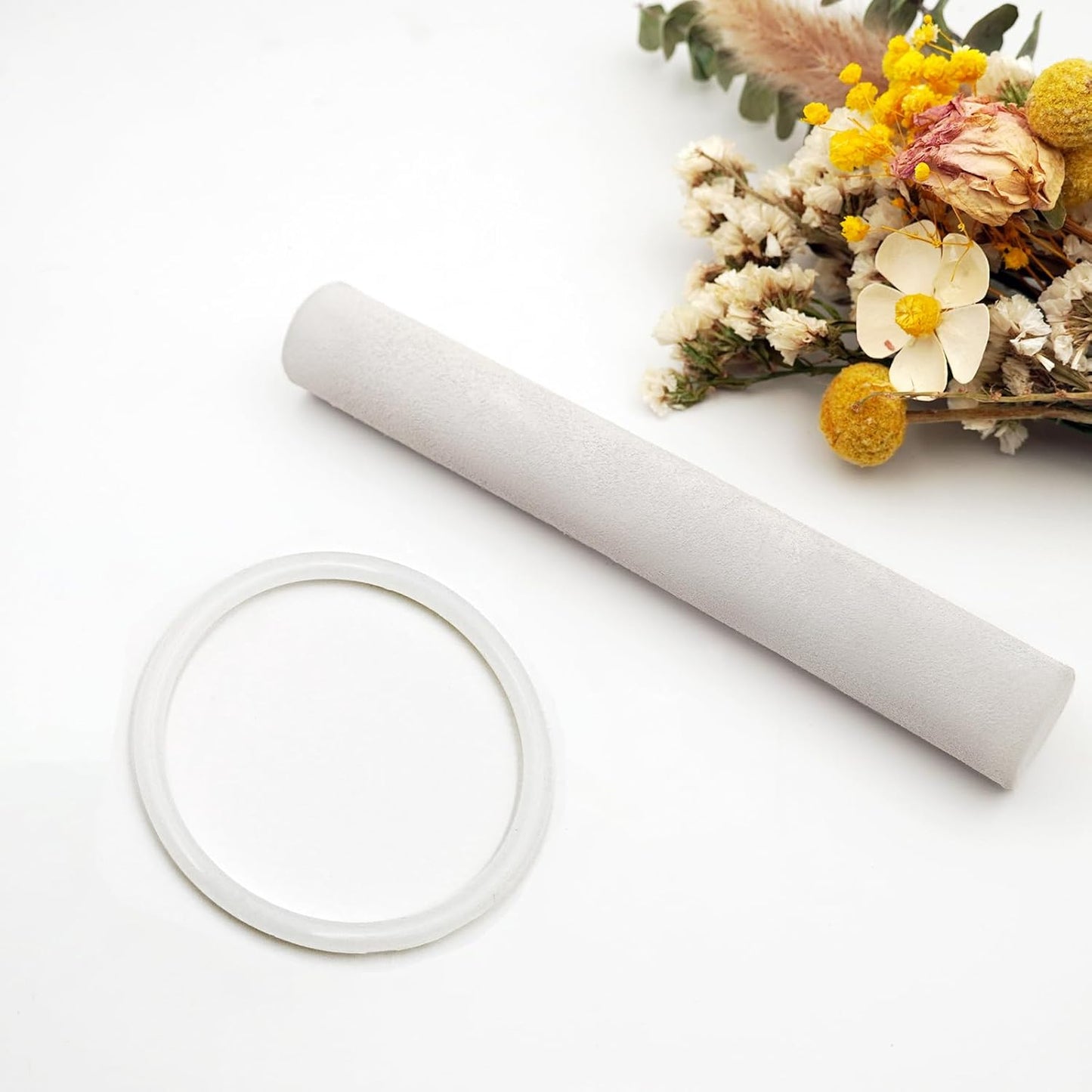 Hye-eun 5.25Inch B Note Crown Chakra Clear Cosmic Light Crystal Singing Bowl Quartz Sound Bowl with Free Mallet & O-ring are Included