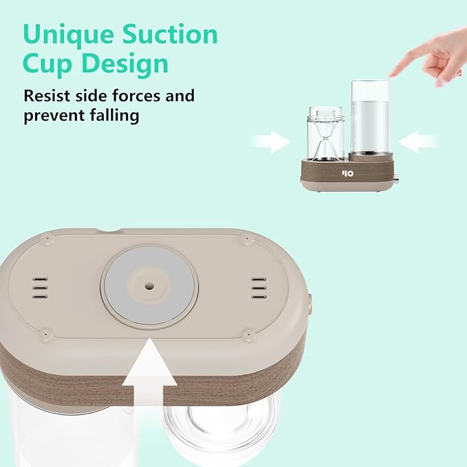 Y&O Glass Essential Oil Diffuser, 1600ml Steam Aromatherapy Diffuser with Glass Reservoir Auto-Off, Natural Fragrance Oil Vaporizer Humidifier for Home Office Spa Yoga - Bloomnest