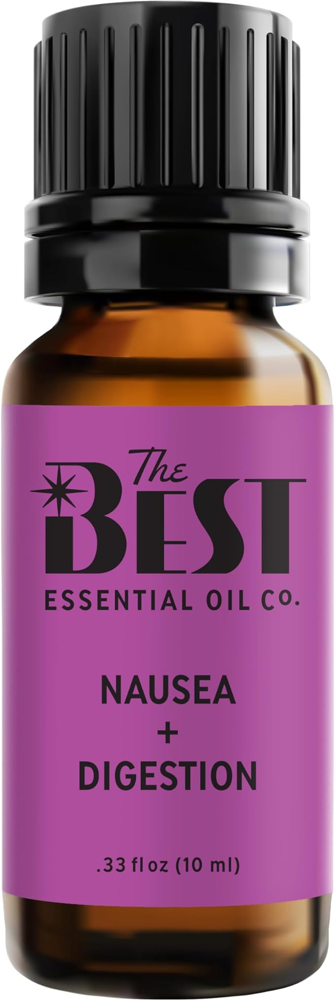 The Best Nausea + Digestion Essential Oil Blend- Premium Grade- 100% Pure & Natural for Aromatherapy, Diffuser, Spa, Massage, Air Freshener- 10 ml (.33 fl oz) - Bloomnest