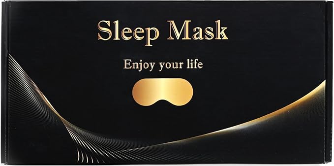 LC-dolida Sleep Headphones, Sleep Mask Bluetooth Wireless Music Eye Mask, Sleeping Headphones for Side Sleepers Sleep Mask with Bluetooth Headphones Ultra-Thin Stereo Speakers Perfect for Sleeping - Bloomnest