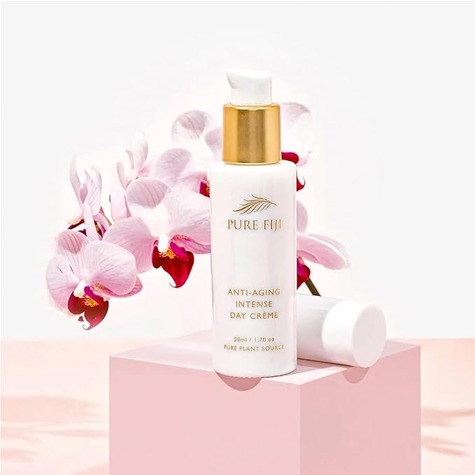 PURE FIJI Anti Aging Daily Facial Moisturizer Cream to Reduce Wrinkles, Neck & Face Cream with Botanical Oil Blend Skin Care Facial Moisturizer for Women & Men, 1.7 Fl.Oz - Bloomnest