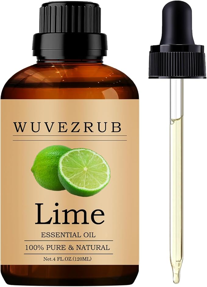 Lime Essential Oil, 120ML Pure and Natural for Aromatherapy Diffuser - 4 Fl Oz - Bloomnest