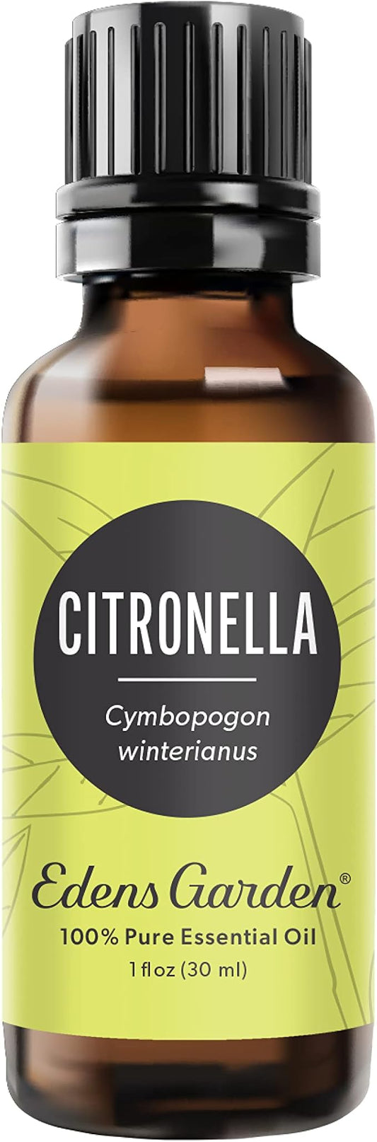 Edens Garden Citronella Essential Oil- 100% Pure Premium Grade, Undiluted, Natural, Therapeutic, Aromatherapy, The Best for Diffuser, Skin, Candle, Kid Safe 30 ml (1 fl oz) - Bloomnest