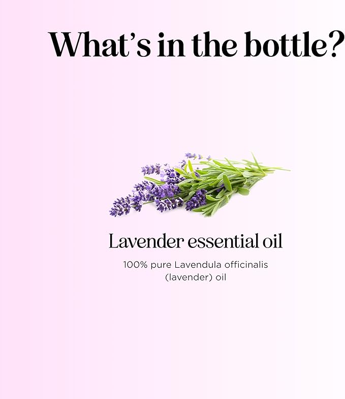 Pure Lavender Essential Oil - Lavender Oil for Hair Skin and Nails Plus Aromatherapy Diffusers Humidifiers Linens and Baths for at Home Spa Self Care - Premium Grade Non-GMO in Glass Bottle (4 Fl Oz) - Bloomnest