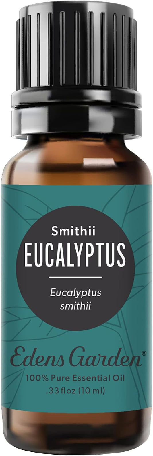 Edens Garden Eucalyptus- Smithii Essential Oil- 100% Pure Premium Grade, Undiluted, Natural, Therapeutic, Aromatherapy, The Best for Diffuser, Skin, Hair, Humidifiers 10 ml (.33 fl oz) - Bloomnest