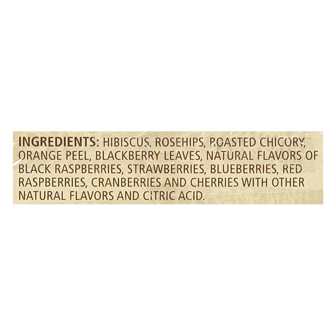 Celestial Seasonings Wild Berry Zinger Herbal Tea, Caffeine Free, 20 Tea Bags Box (Pack of 3) - Bloomnest