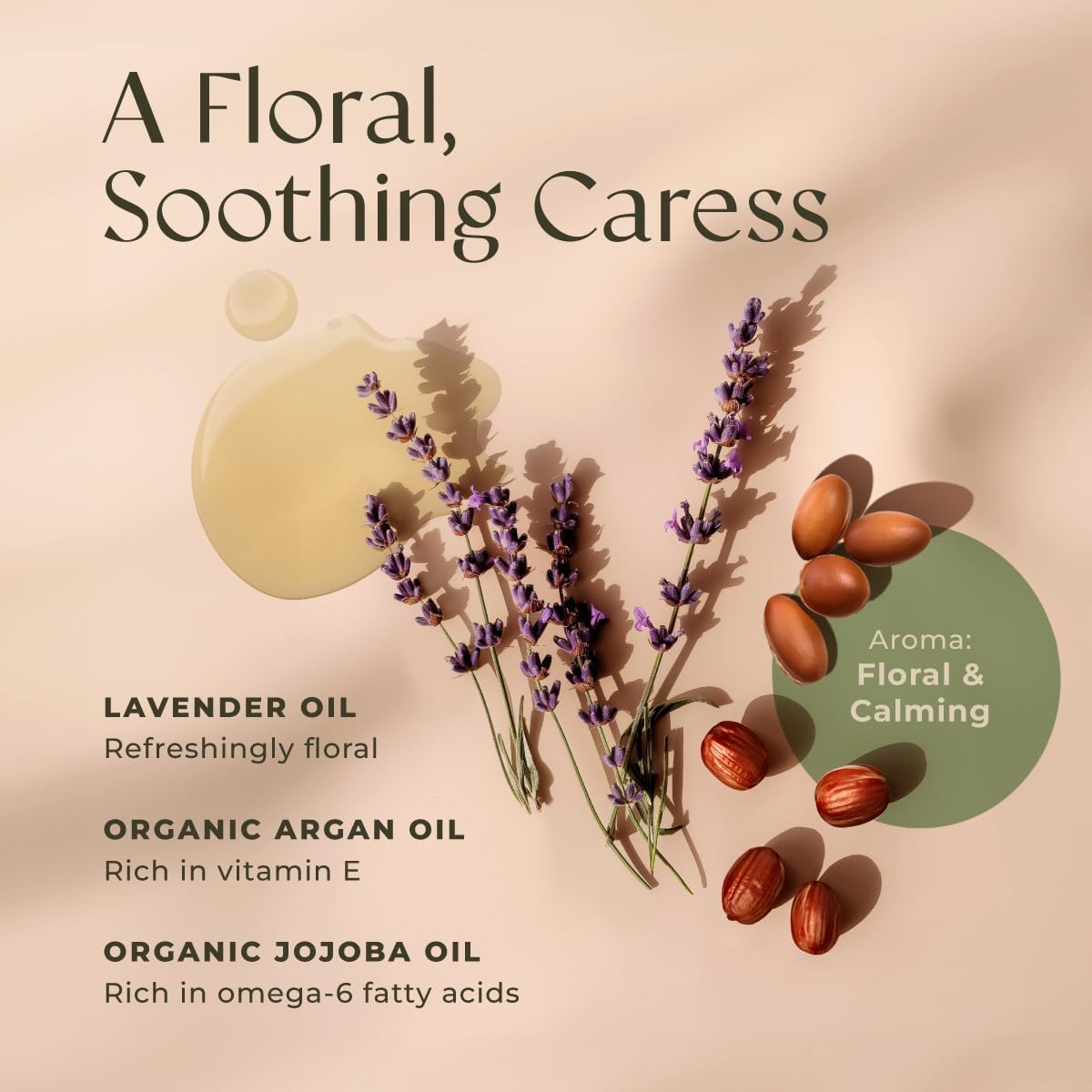 Gya Labs Lavender Massage Oil - 6.76 Fl Oz - Non-Greasy Formula for Sore Muscles, Deep Relaxation & All Skin Types - Suitable for Men & Women