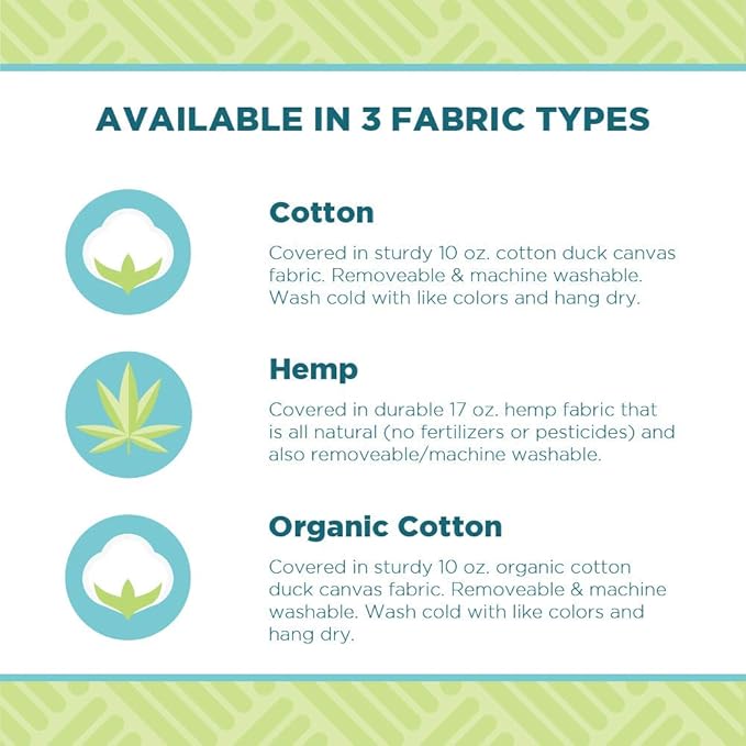 Bean Products Hemp Zafu Meditation Cushion for Sitting on Floor, Hemp Yoga Pillow, Zafu Meditation Pillow, Zen Seiza Kneeling Prayer Pad Support - Made in USA - Round Cocoa