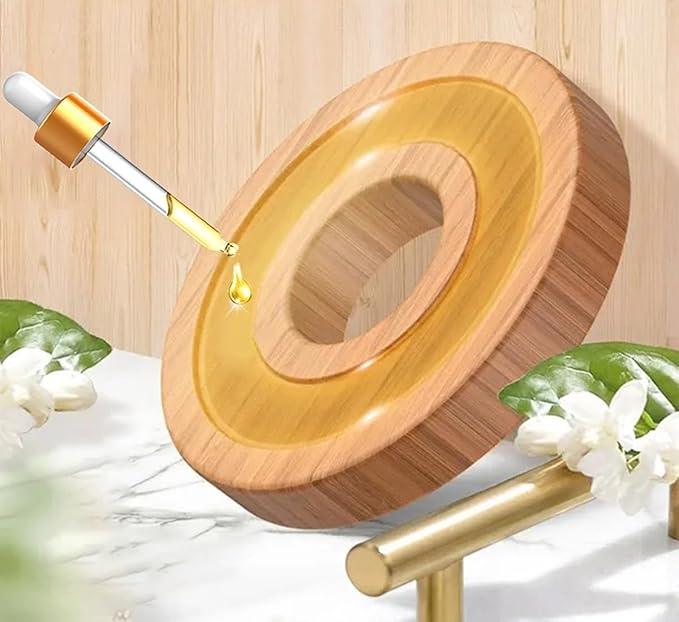 Solar Energy Powered Air Freshener Natural Essential Oil Diffuser Car Perfume Scent Fragrance Purifier Rotating Relieve Fatigue Aromatherapy for Home Office Car Decoration Gifts - Bloomnest