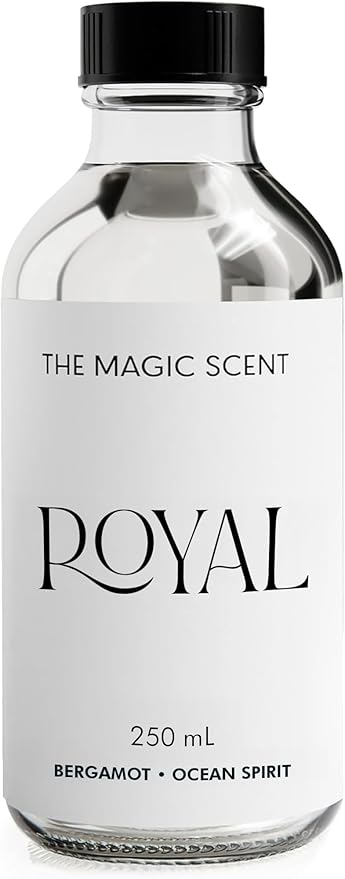 The Magic Scent Royal Hotel Diffuser Oil - Cold-Air & Ultrasonic Scented Oils for Diffuser Inspired by The Ritz Hotel, London - Essential Oils for Diffusers Aromatherapy - 8.5 fl oz, 250 mL - Bloomnest