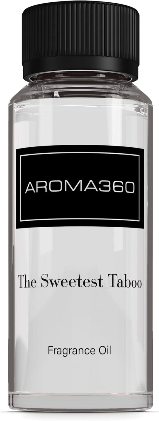 Aroma360 - The Sweetest Taboo Fragrance Oil Scent - Luxury Aromatherapy Scent Diffuser Oil - Hints of Lemon Crème, Pomegranates, & Raspberries - For Essential Oil Diffusers - For Home & Office - 120mL - Bloomnest