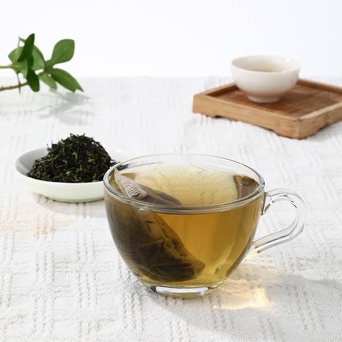 Premium 50 Mugwort Tea Bags, Made with 100% Pure Mugwort Tender Leaves, No Additives & Caffeine Free. - Bloomnest