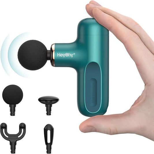 Super Mini Massage Gun, Percussion Deep Tissues Muscle Massager, Compact Sports Travel Massage Gun, Portable Handheld Massager for Office Gifts for Her, Home, Athletes - Bloomnest