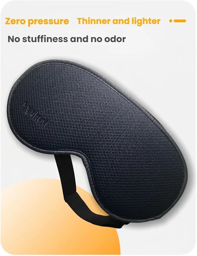 Sleep mask,100% Light Blocking Eye mask,Superior Materials to Silk,Travel Essentials,Sleeping mask,Eye mask for Sleeping - B-2-202508011518 - Bloomnest