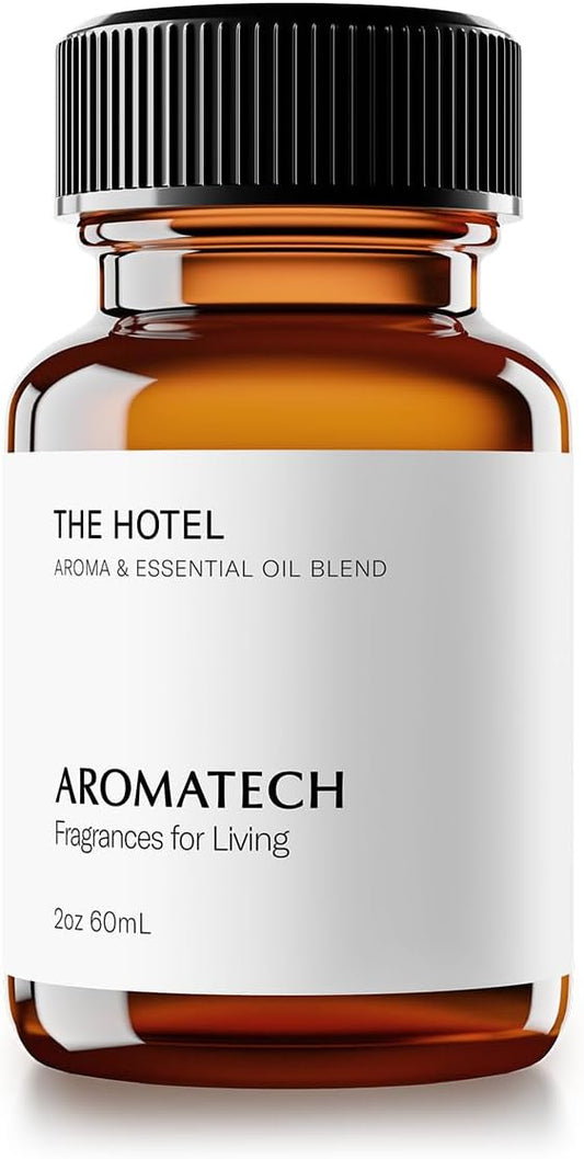 AromaTech The Hotel Premium Aroma Oil – Elevated & Luxurious Home Fragrance with Notes of Lavender, Citrus & Juicy Peach for Scent Diffusers, Cold-Air and UltraSonic Scent Machines – 60 mL - Bloomnest