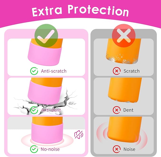2PCS Silicone Water Bottle Boot, Compatible with Owala 24oz 32oz 40oz, Protective Anti-Scratch & Anti-Dent No Noise Sleeve Cover for FreeSip/Twist/Flip Water Bottles (Tropical, 32oz) BKBY