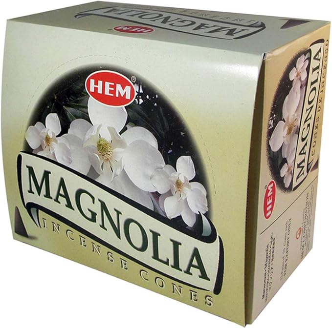 TRUMIRI Magnolia Incense Cones & Cone Incense Burner Bundle TRUMIRI