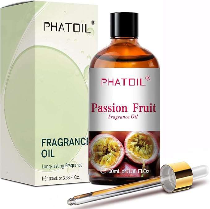 PHATOIL Passion Fruit Fragrance Oils for Aromatherapy, 3.38FL.OZ Diffuser Oils for Home, Perfect for Aromatherapy, Humidifiers, Yoga, DIY Candle and Soap Making - 100ml - Bloomnest