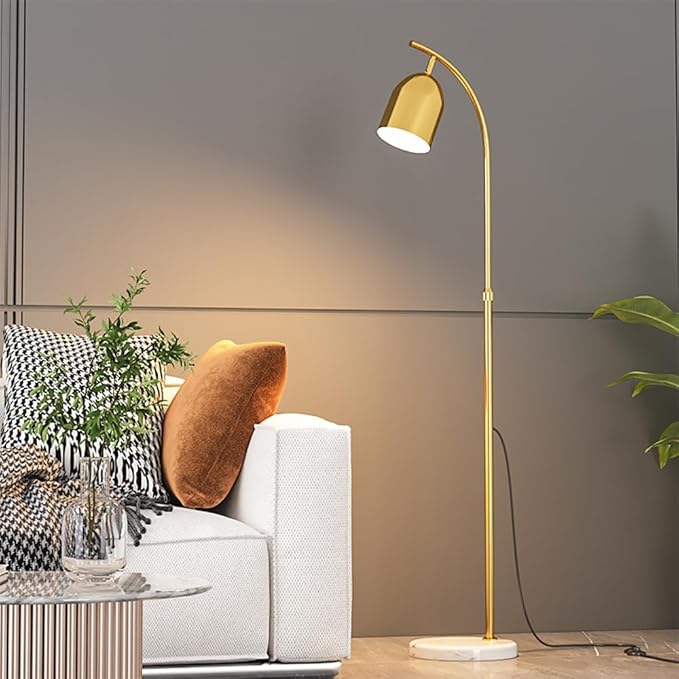 Nordic Floor Lamp Modern Simple Family Iiving Room Bedroom Creativity LED Decorative Standing Light (S) - Bloomnest