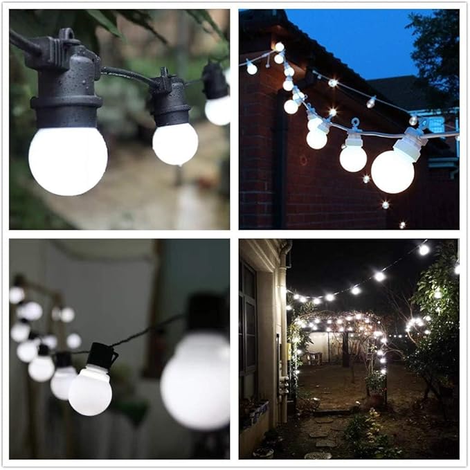 Night Light Bulb 1 Watt LED Low Watt Bulbs E26 E27 Standard Base Daylight White 6000K Not Dimmable G45 Energy Saving Light Bulbs 10W Equivalent for Home Bedroom Courtyard Garden 10Pack - Bloomnest