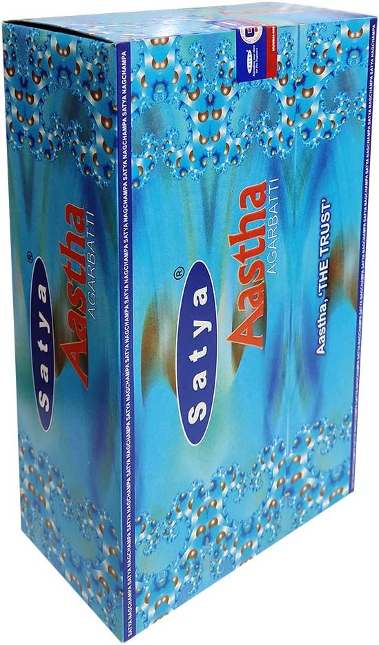 Aastha Incense Sticks and Incense Stick Holder Bundle Insence Insense Satya - Bloomnest