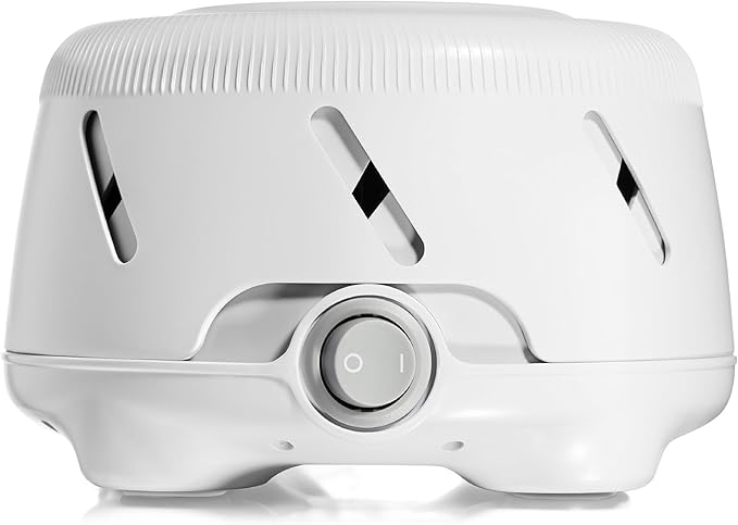 Yogasleep Dohm UNO White Noise Sound Machine (White) with Real Fan Inside for Non-Looping White Noise, for Travel, Office Privacy, Meditation, Sleep Aid for Adults & Baby, Registry Gift - Bloomnest