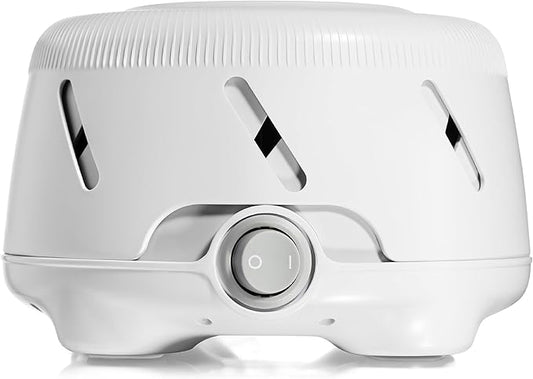 Yogasleep Dohm UNO White Noise Sound Machine (White) with Real Fan Inside for Non-Looping White Noise, for Travel, Office Privacy, Meditation, Sleep Aid for Adults & Baby, Registry Gift - Bloomnest
