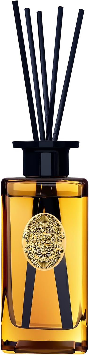 M&SENSE 10.14 oz Large Reed Diffuser Set | New Home Scent Oil Diffuser with Sticks | Hotel Collection Non-Toxic Essential Oil |for Bedroom Bathroom Living Room - Bloomnest