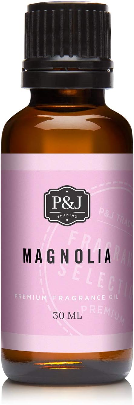 P&J Trading - Magnolia Scented Oil 30ml - Fragrance Oil for Candle Making, Soap Making, Diffuser Oil - Bloomnest