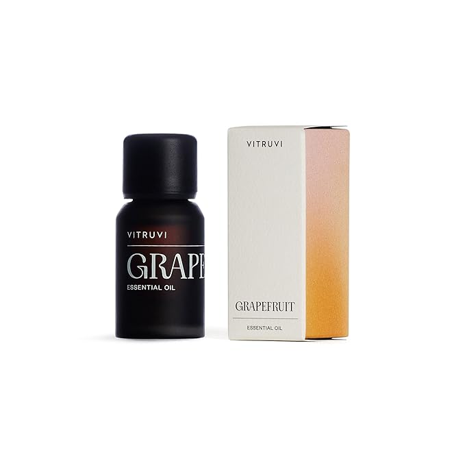 Vitruvi Grapefruit, 100% Pure Premium Essential Oil (0.3 fl.oz) vitruvi
