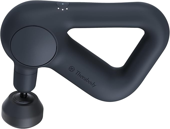 TheraGun Therabody Relief - Quiet Deep Tissue Therapy Massage Gun - Bluetooth Enabled, Electric Percussion Massage Gun & Personal Massager for Pain in The Neck, Back, Leg, Shoulder and Foot (Black) - Bloomnest