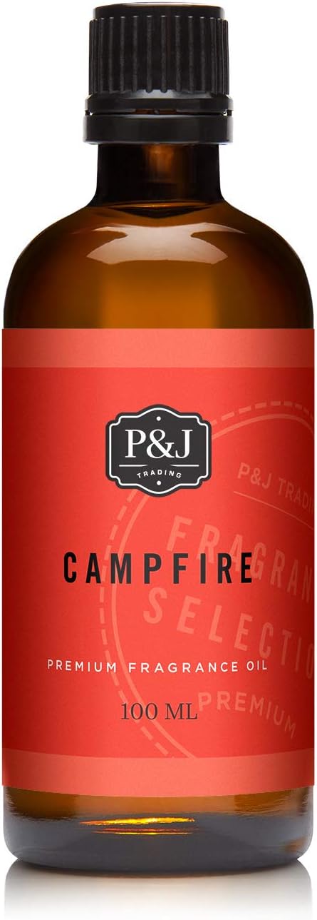 P&J Trading Fragrance Oil | Campfire Oil 100ml - Candle Scents for Candle Making, Freshie Scents, Soap Making Supplies, Diffuser Oil Scents - Bloomnest