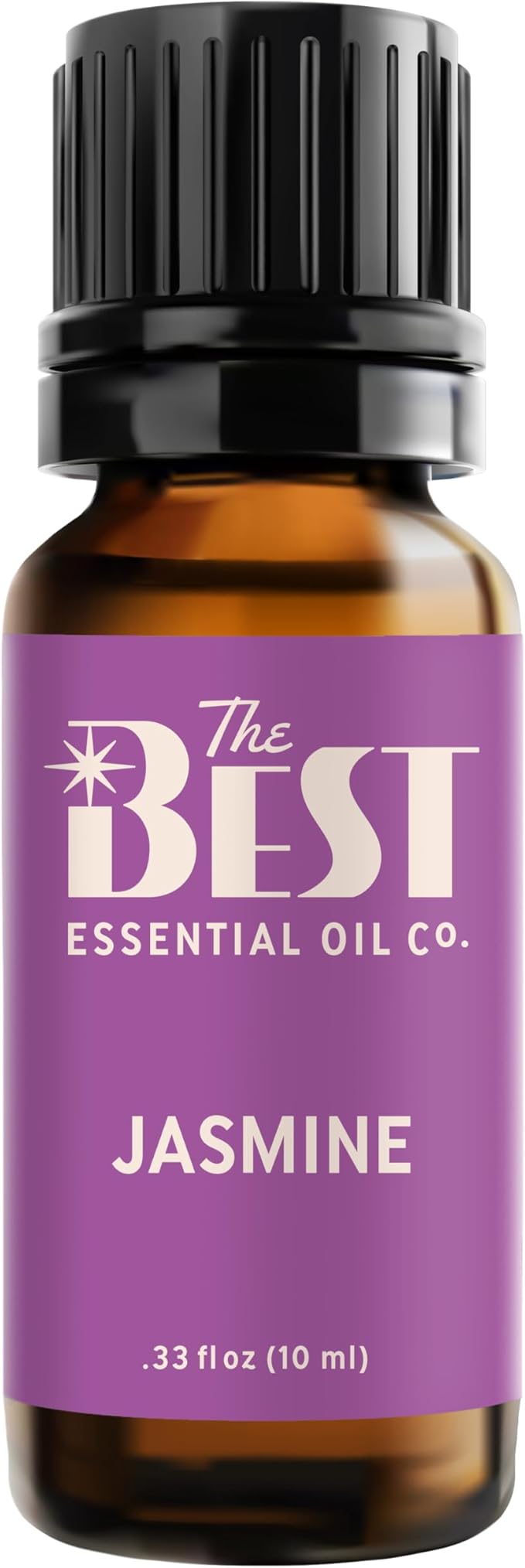 The Best Jasmine Absolute Essential Oil Premium Grade- Diluted in Fractionated Coconut Oil for Aromatherapy, Spa, Massage- 10 ml (.33 fl oz) - Bloomnest