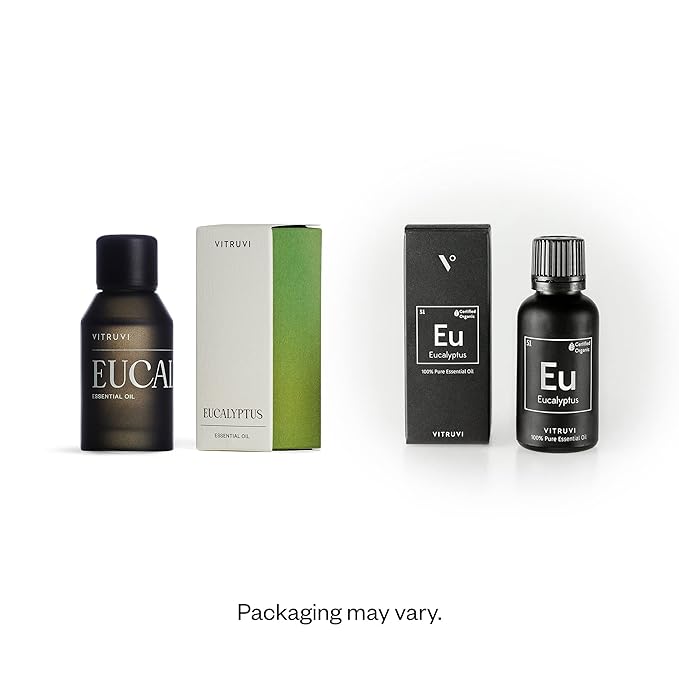Vitruvi Eucalyptus, 100% Pure Premium Essential Oil (1.0 fl.oz) vitruvi