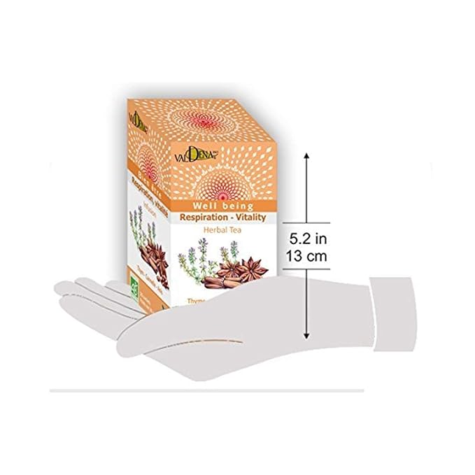 Valdena Bio Thyme, Cinnamon and Anise Tea Blend, Organic Herbal Teas for Stomach and Digestion Relief, (Pack of 3, Total of 60 Individually Wrapped Tea Bags) - Bloomnest