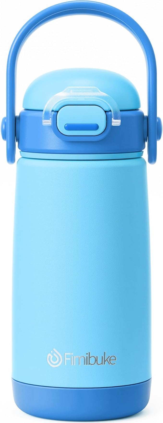 Fimibuke Kids Insulated Water Bottle with Straw Lid & Handle - 14oz BPA FREE 18/8 Stainless Steel Metal Tumbler Leak Proof Double Wall Vacuum Kids Cup Toddler Water Bottle for School Boys Girls - Bloomnest
