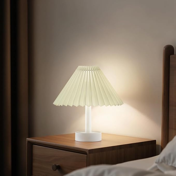 Tremdwoto Bedside Night Light for Kids,3 Colors Modes & Stepless Dimmable Cordless Night Lights,USB Rechargeable Nursery Lamp Nightlight, Cute Bedside Night Light for Bedroom, Kids Room, Dorm - Bloomnest