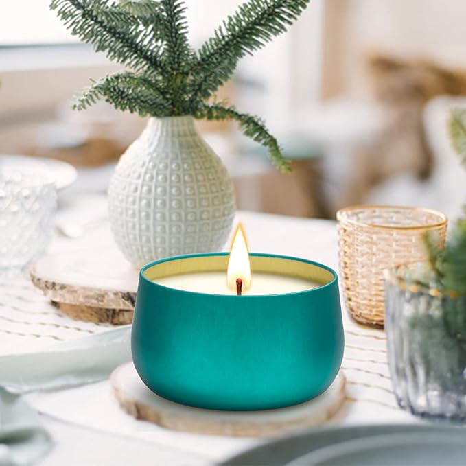 Scented Candles Gift Set, 6 Pack Candles for Home Scented, Long Lasting Soy Wax Lemongrass Candle, Decorative Jar Aromatherapy Candle Set Gifts for Women - Bloomnest