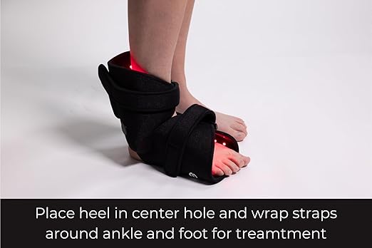 Fringe Red Light Therapy for Body, with Vibration Massage, Use Anywhere, Knee, Elbow, Foot, Hand & Ankle, Both Red 660nm and Infrared 850nm, 360 LED Lights, Sports Recovery JoinFringe