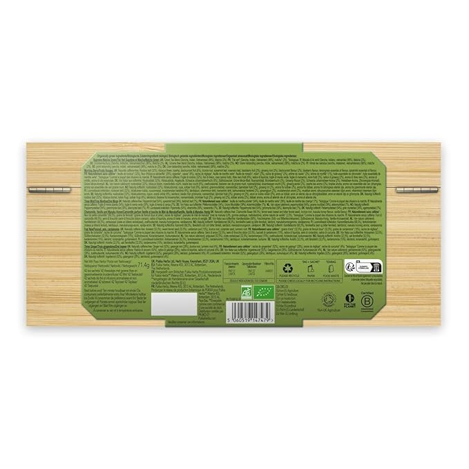 Pukka Limited Edition Discovery Chest, Premium Selection of Infused Organic Teas, Comes in Gift Ready Bamboo Box, Exquisite Herbal Teabag Assortment, Ideal for Tea & Infusion Lovers, 42 Assorted Bags - Bloomnest