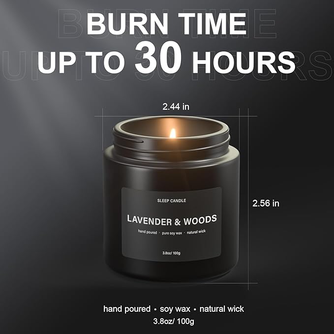 BOYUJK Candles for Home - Scented Candle Set for Stress Relief and Sleep, Birthday Gifts for Men - Bloomnest