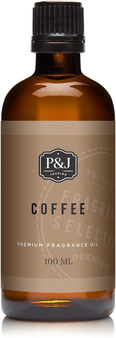 P&J Trading Fragrance | Coffee Oil 100ml - Candle Scents for Candle Making, Freshie Scent, Soap Making Supplies, Diffuser Oil Scents PJTrading